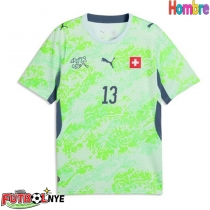 Camiseta Suiza Ricardo Rodriguez #13 Visitante Equipación Mundial 2026 manga corta